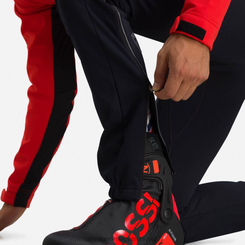 alsók Rossignol softshell nadrág férfiak fekete 6ZL0B664
