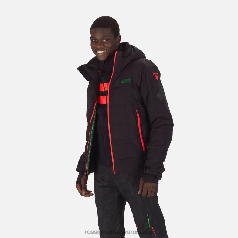felsők Rossignol Hero Depart Ski Jacket férfiak fekete 6ZL0B603