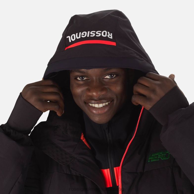 felsők Rossignol Hero Depart Ski Jacket férfiak fekete 6ZL0B603