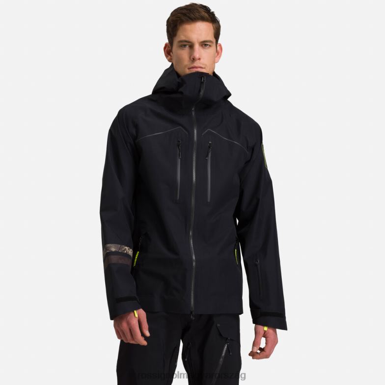 felsők Rossignol atelier s ride free sí/snowboard kabát férfiak fekete 6ZL0B650