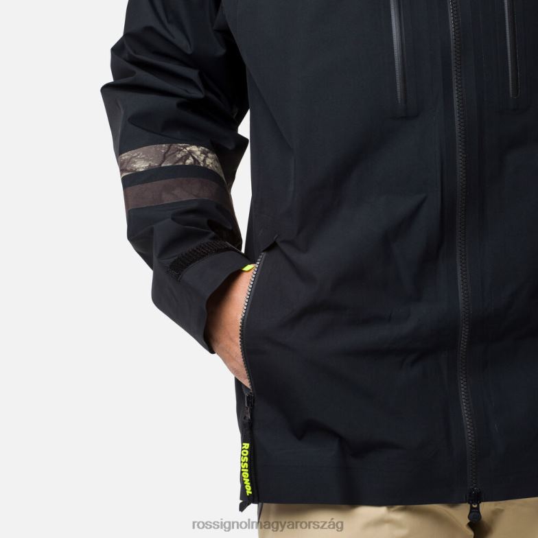 felsők Rossignol atelier s ride free sí/snowboard kabát férfiak fekete 6ZL0B650