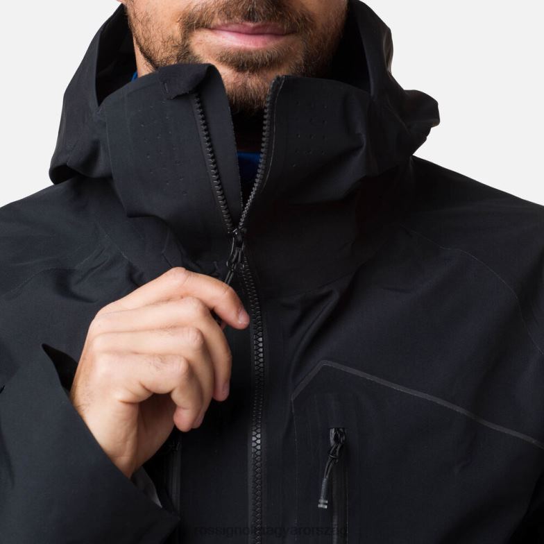 felsők Rossignol atelier s ride free sí/snowboard kabát férfiak fekete 6ZL0B650