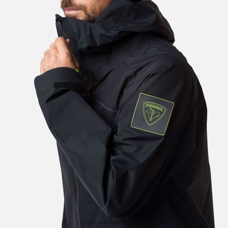 felsők Rossignol atelier s ride free sí/snowboard kabát férfiak fekete 6ZL0B650