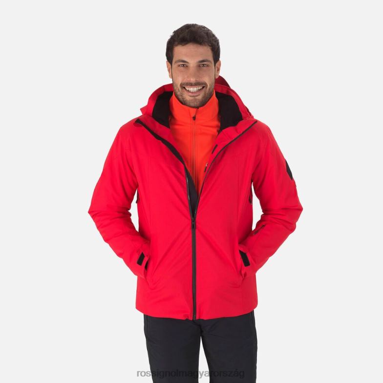 felsők Rossignol controle síkabát férfiak sport piros 6ZL0B594