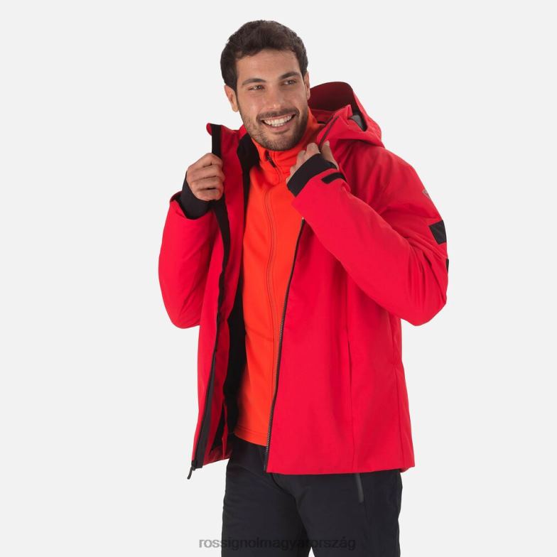 felsők Rossignol controle síkabát férfiak sport piros 6ZL0B594