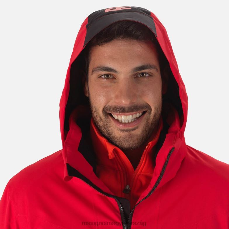 felsők Rossignol controle síkabát férfiak sport piros 6ZL0B594
