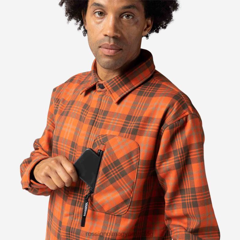 felsők Rossignol flannel ing férfiak Cser 6ZL0B246