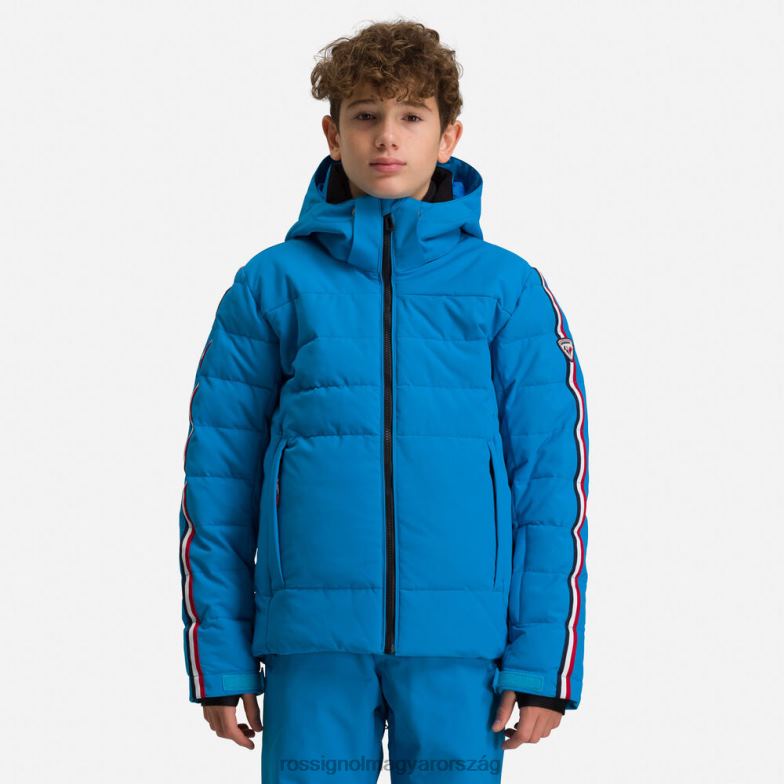 felsők Rossignol hiver polydown síkabát fiúk kék 6ZL0B1231