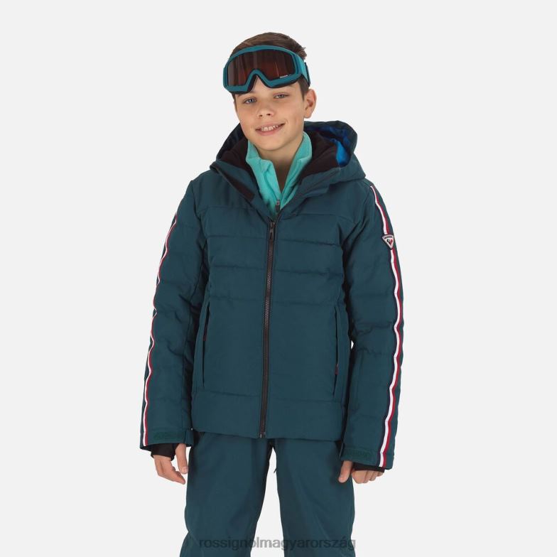 felsők Rossignol hiver polydown síkabát fiúk mélysárga 6ZL0B1167