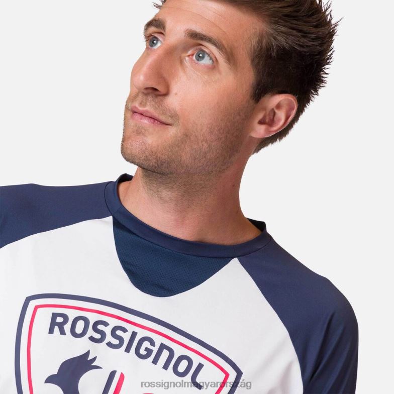 felsők Rossignol klasszikus szabású hosszú ujjú jersey férfiak bbr 6ZL0B95