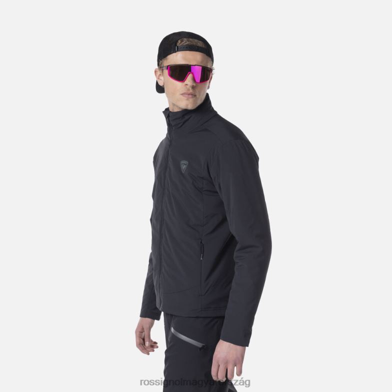 felsők Rossignol opside kabát férfiak fekete 6ZL0B393