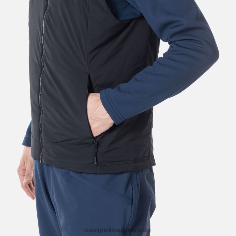 felsők Rossignol opside mellény férfiak fekete 6ZL0B343