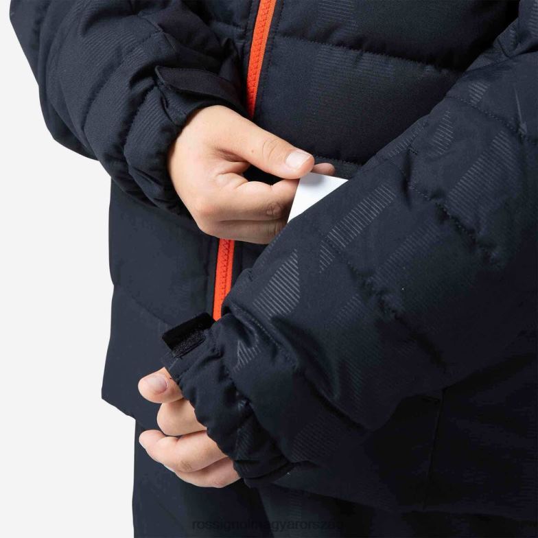 felsők Rossignol rapide hero síkabát fiúk fekete 6ZL0B1222
