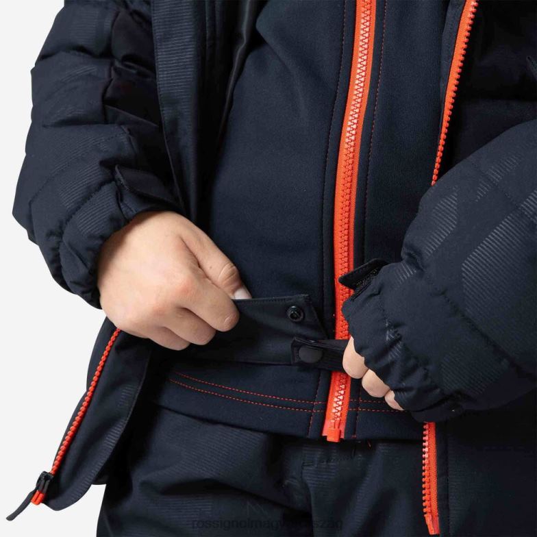 felsők Rossignol rapide hero síkabát fiúk fekete 6ZL0B1222