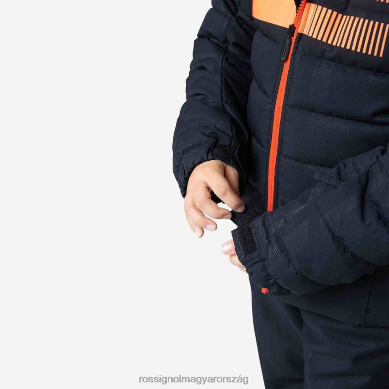 felsők Rossignol rapide hero síkabát fiúk fekete 6ZL0B1222