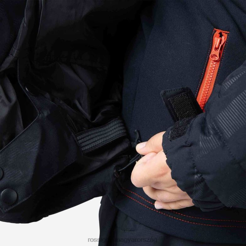 felsők Rossignol rapide hero síkabát fiúk fekete 6ZL0B1222