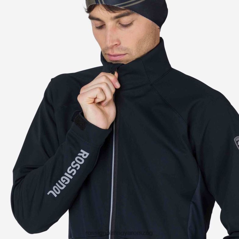 felsők Rossignol soft shell kabát férfiak fekete 6ZL0B329