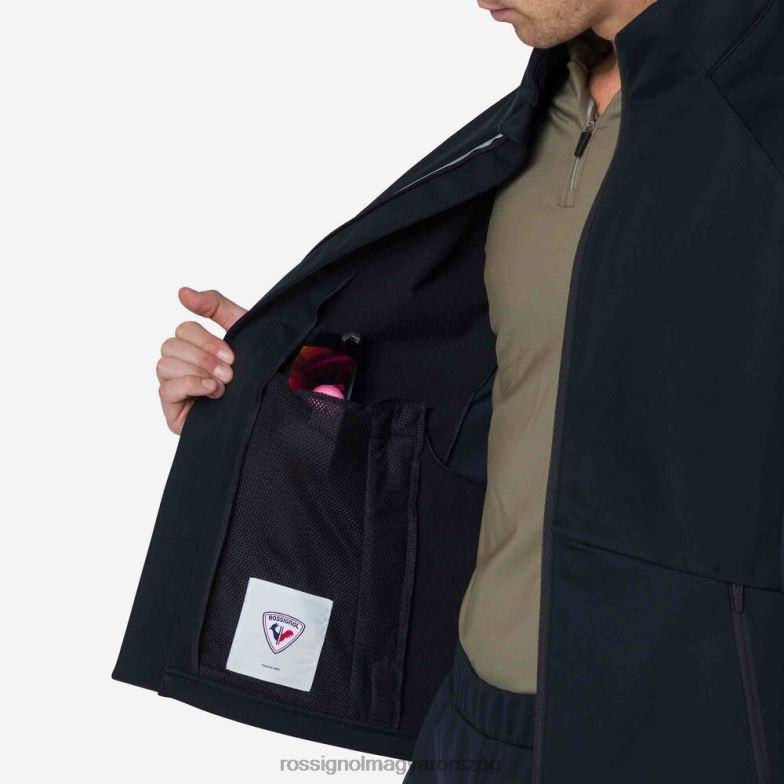 felsők Rossignol soft shell kabát férfiak fekete 6ZL0B329