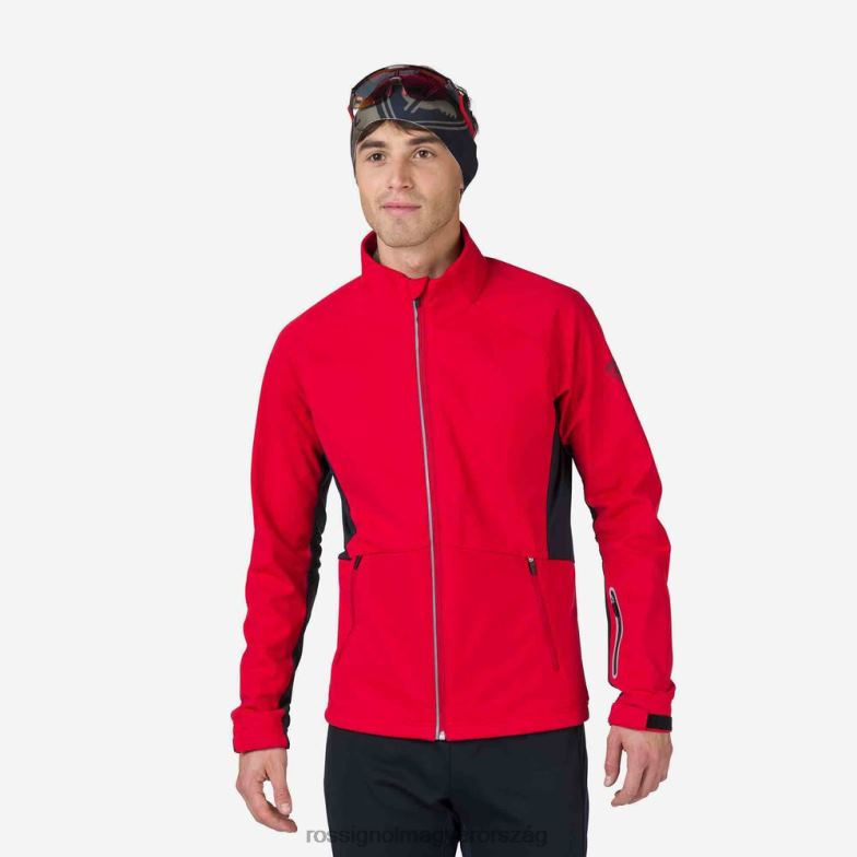 felsők Rossignol soft shell kabát férfiak sportvörös 6ZL0B423