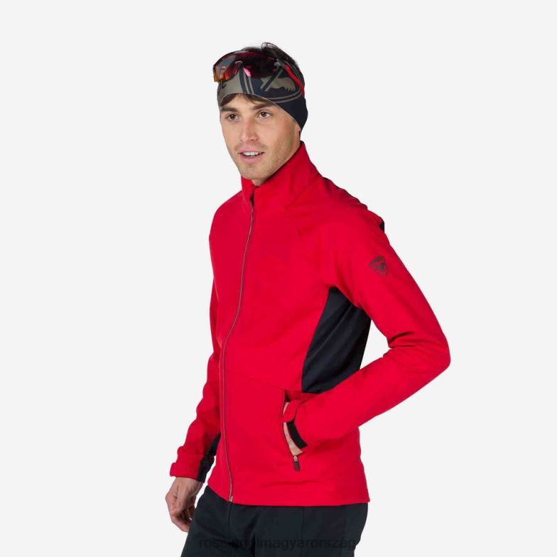 felsők Rossignol soft shell kabát férfiak sportvörös 6ZL0B423