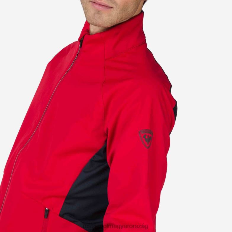 felsők Rossignol soft shell kabát férfiak sportvörös 6ZL0B423