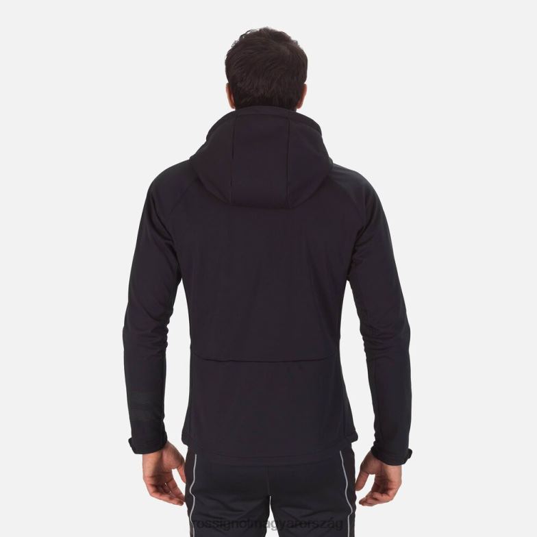 felsők Rossignol softshell kabát férfiak fekete 6ZL0B292