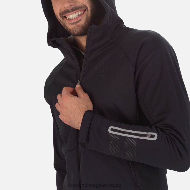 felsők Rossignol softshell kabát férfiak fekete 6ZL0B292