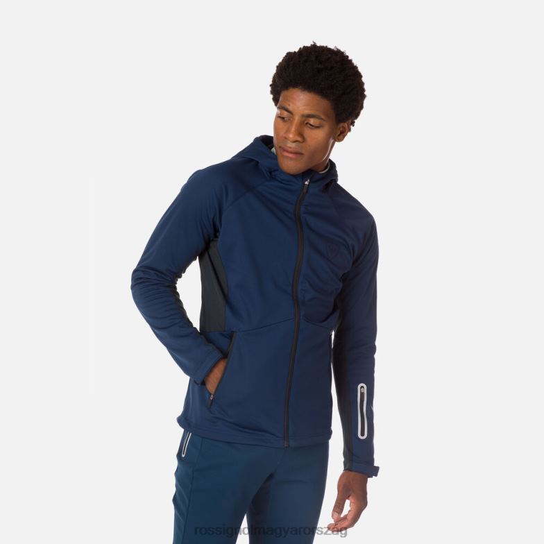 felsők Rossignol softshell kabát férfiak sötét tengerészkék 6ZL0B400