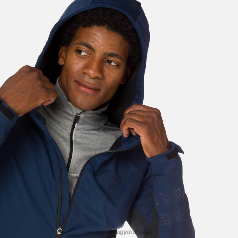 felsők Rossignol softshell kabát férfiak sötét tengerészkék 6ZL0B400