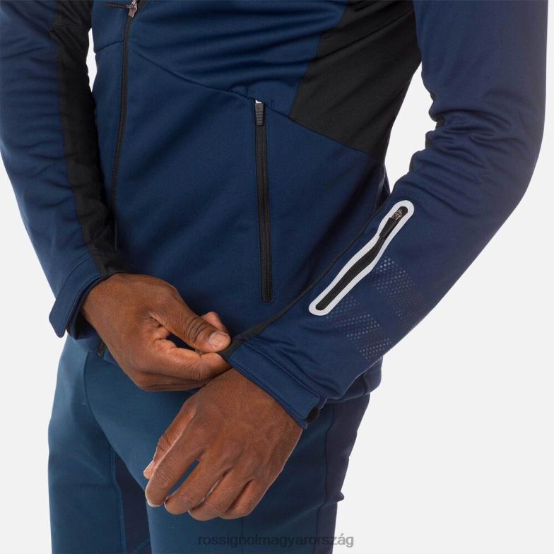 felsők Rossignol softshell kabát férfiak sötét tengerészkék 6ZL0B400