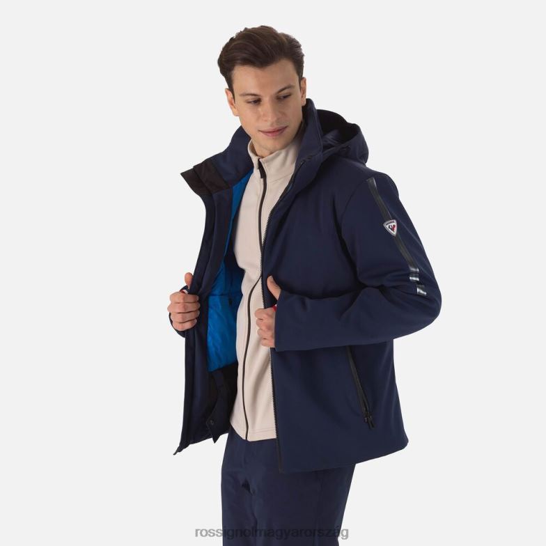 felsők Rossignol softshell síkabát férfiak sötét tengerészkék 6ZL0B567