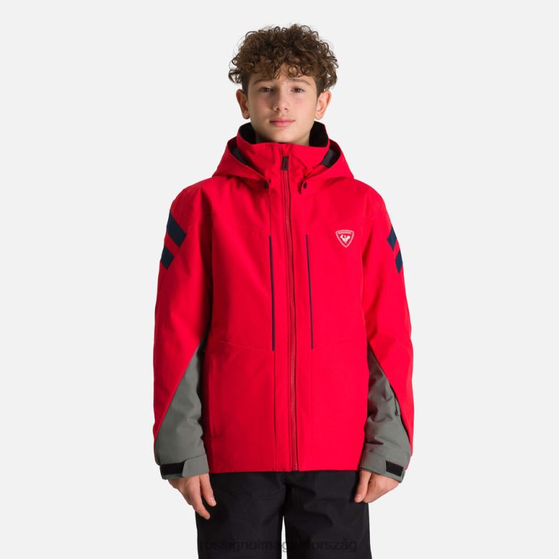 felsők Rossignol sídzseki fiúk sport piros 6ZL0B1234