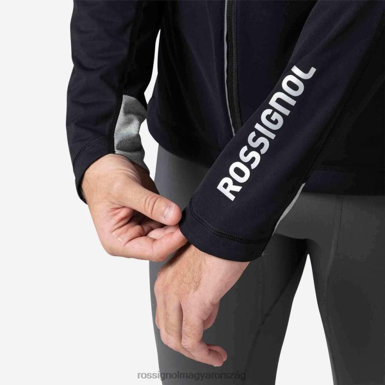 felsők Rossignol öntött kabát férfiak fekete 6ZL0B558