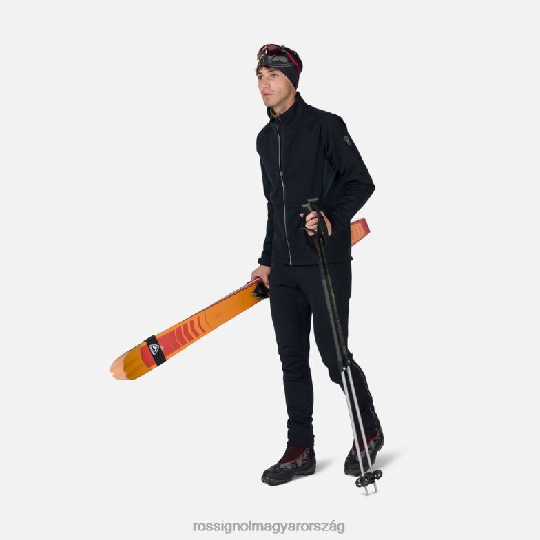 felsők Rossignol soft shell kabát férfiak fekete 6ZL0B329