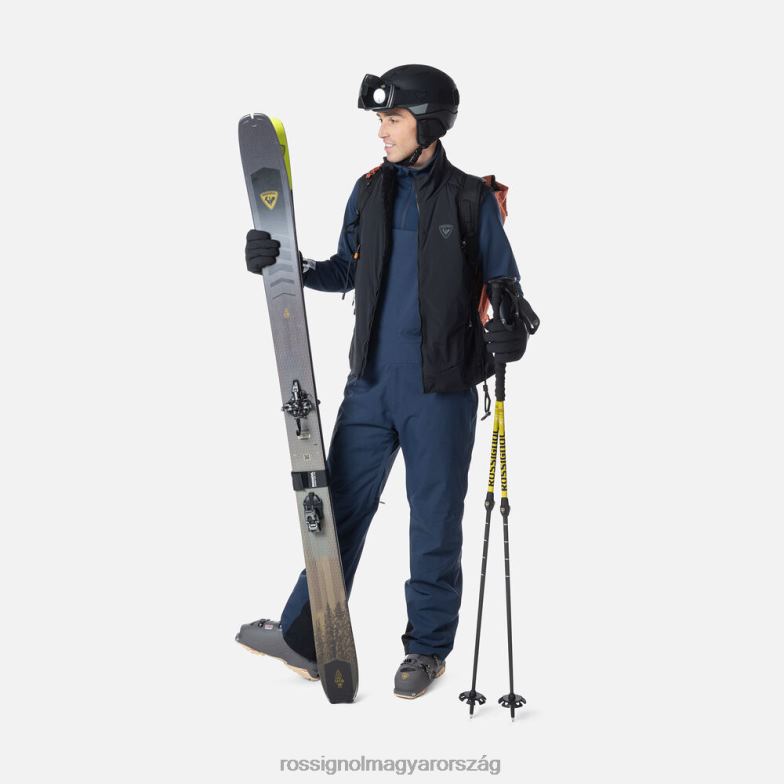 felsők Rossignol opside mellény férfiak fekete 6ZL0B343