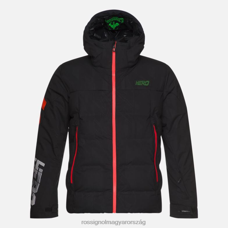 felsők Rossignol Hero Depart Ski Jacket férfiak fekete 6ZL0B603