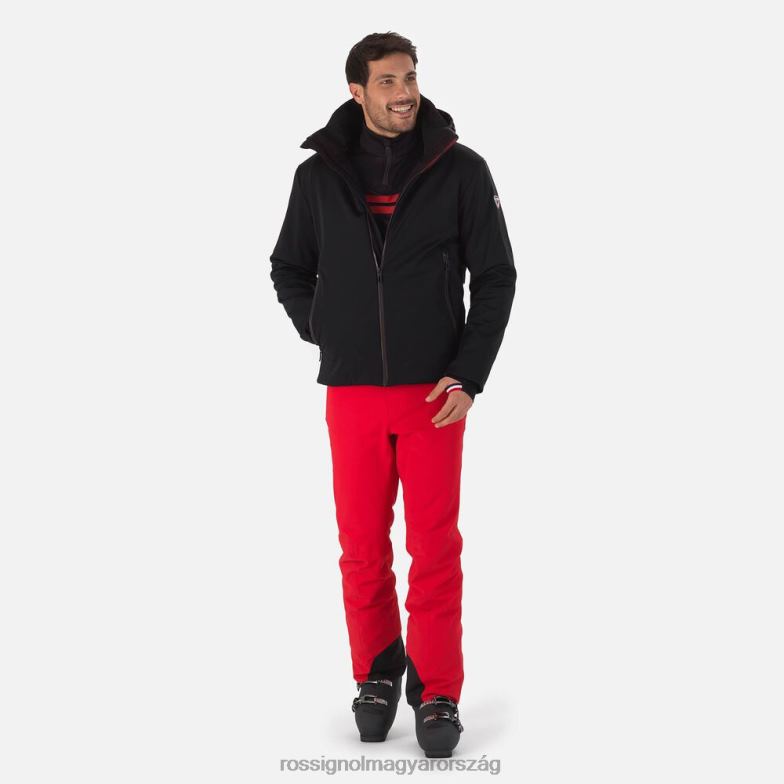 felsők Rossignol softshell síkabát férfiak fekete 6ZL0B636