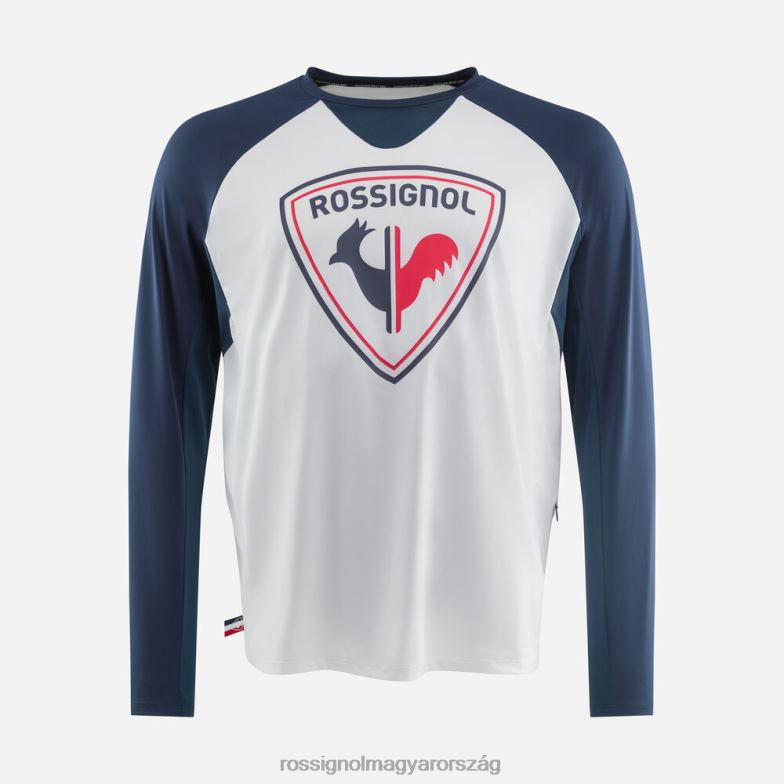 felsők Rossignol klasszikus szabású hosszú ujjú jersey férfiak bbr 6ZL0B95