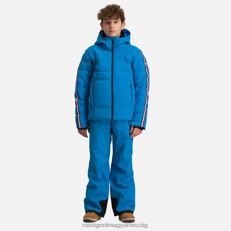 felsők Rossignol hiver polydown síkabát fiúk kék 6ZL0B1231