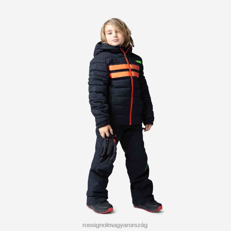 felsők Rossignol rapide hero síkabát fiúk fekete 6ZL0B1222