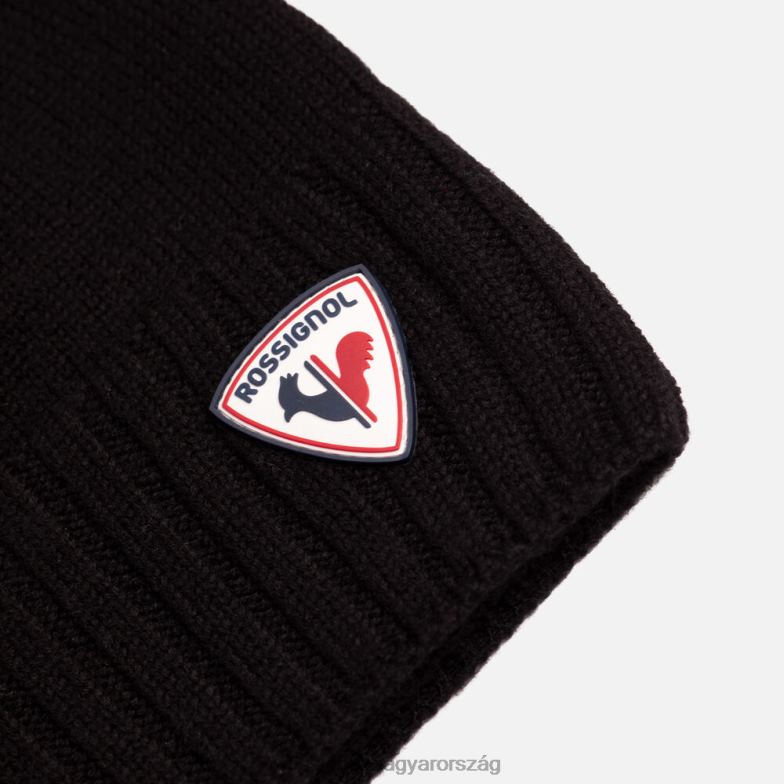 kiegészítők Rossignol alan beanie férfiak fekete 6ZL0B39